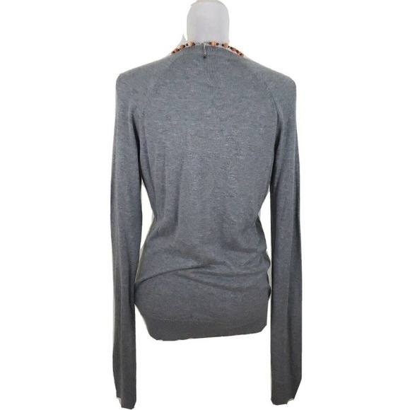 Calvin Klein Jeans ~Woman Size M~Gray Cotton Blend Pullover Sweater NWOT. - Picture 5 of 11